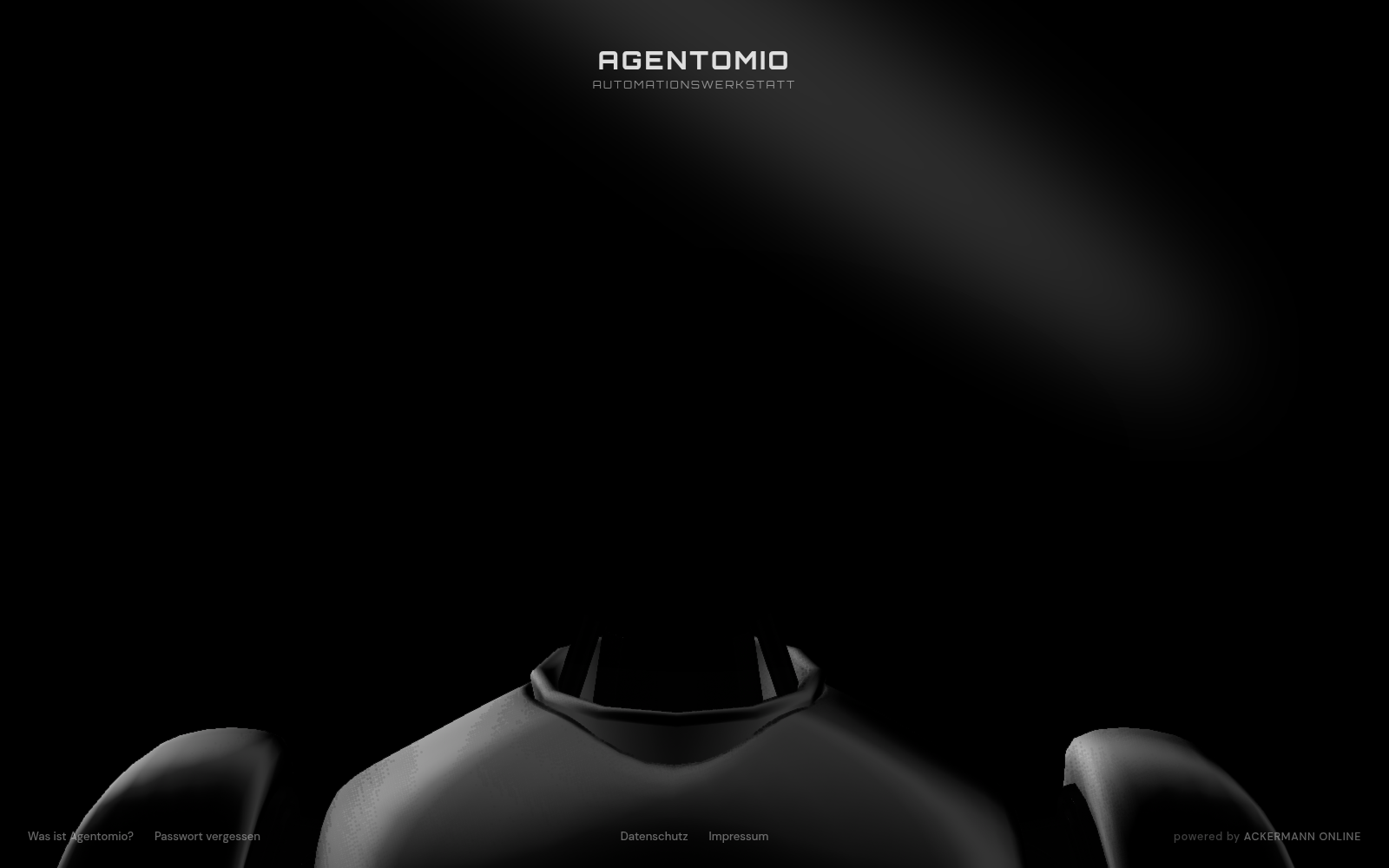 Agentomio &mdash; Automationswerkstatt von Ackermann Online